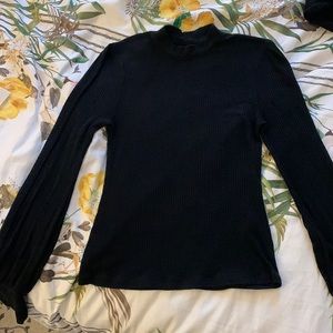 Abercrombie and Fitch ribbed mock turtleneck